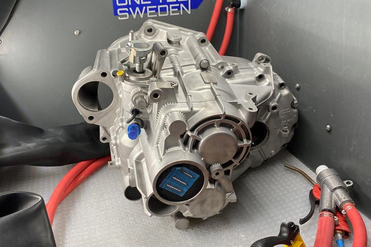 Växellåda till Volkswagen efter vattenpolerings